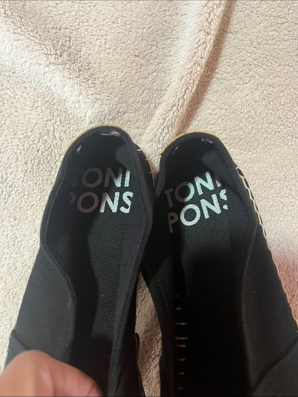 Men’s Toni Pons Black Espadrille-Spain
